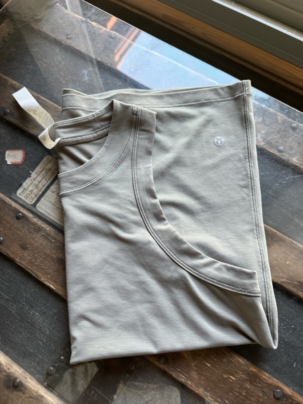 Lululemon Sage Green Sculpt Tank